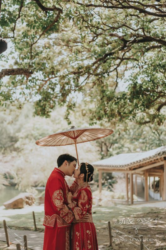 中式婚紗 至善園