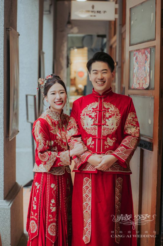 中式婚紗 迪化街