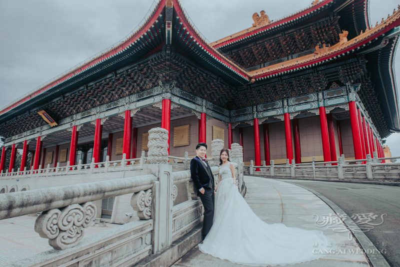 中式婚紗 中正紀念堂