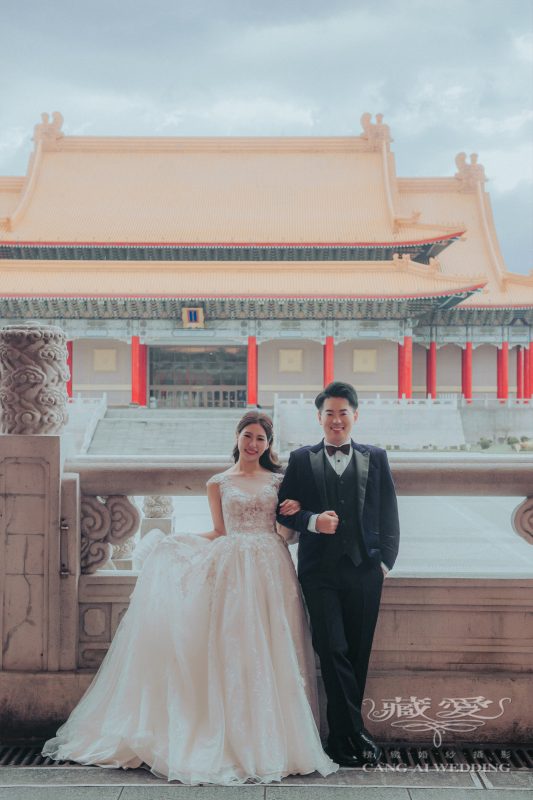中式婚紗 中正紀念堂