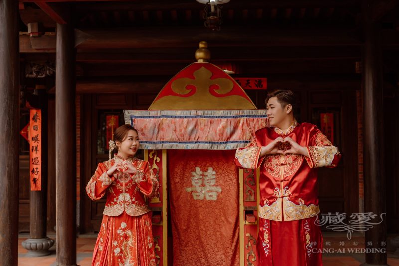 中式婚紗 林安泰