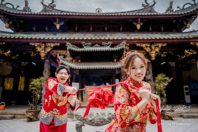 新加坡中式婚禮攝影 新加坡中式婚紗造型
