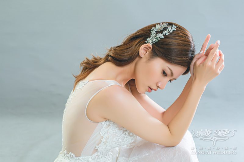 婚禮造型髮飾搭配技巧 層次編髮新娘造型