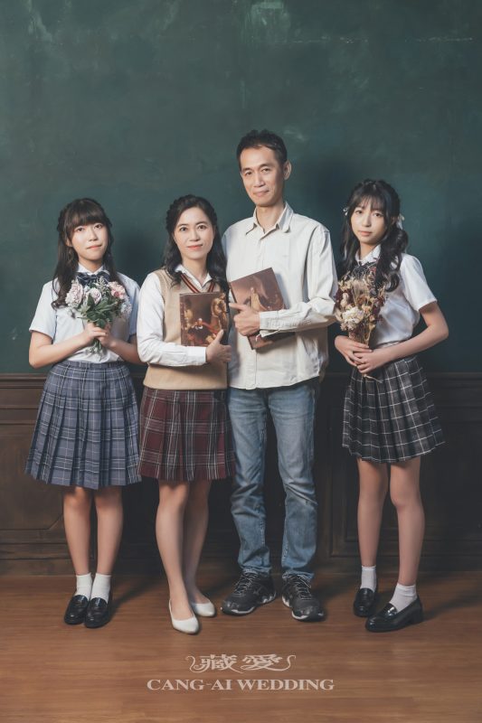 便服 主題 全家福 學院風 